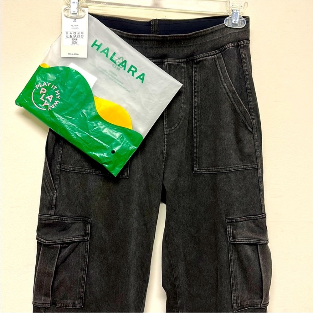 Halara Cargo Dark Grey pants - never worn